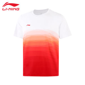 Li-Ning | Áo Thun Tay Ngắn Hút Mồ Hôi Giúp Thông Thoáng