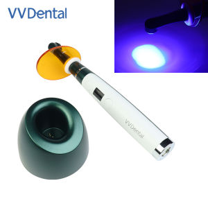 Máy Chiếu Sáng Nha Khoa LED Có Đế Sạc Không Dây 3200 Mw/cm2 1S Chất Kết Dính Bảo Dưỡng Nhựa LV6 Dụng Cụ Chăm Sóc Răng Miệng Bằng Nhựa