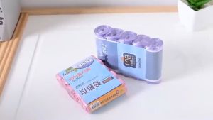5Rolls/100 Pcs 45cm*50cm Disposal Garbage Bag Rubbish Bags【Spot】