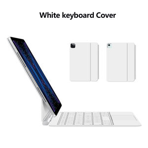 AJIUYU | AJIUYU Floating Magic Keyboard For iPad Pro 11 1st 2nd 3rd 4th Generation Air 5th 4th Gen 10.9" Air 11 Inch M4 M3 M2 Cover Case