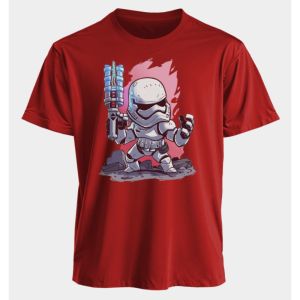 Sci-fi Star Wars Peripheral Printed Cotton Short Sleeve American Mens and Womens Summer Sports Loose Daily Crew Neck T-Shirt