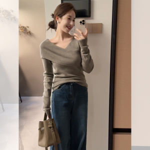HUOLISI | Stylish Off-shoulder Elegant Light Knit Top