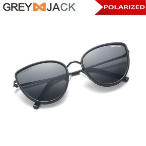 Grey Jack Kacamata Sunglasses Polarized Anti UV Anti Silau Korean Style Cat Eyes Elegant Fashion Wanita dan Pria Terbaru 1641
