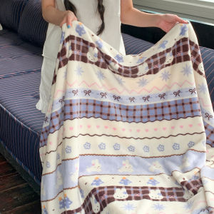 susan | Summer Lightweight Coral Fleece Blanket