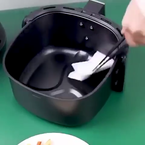 Giấy Lót Nồi Chiên Không Dầu vuông 24cm 1 SET 50 Tờ Tiện Lợi Giấy Nến Vàng Lót Nồi Chiên Không Dầu Đa Năng Tiện Dụng