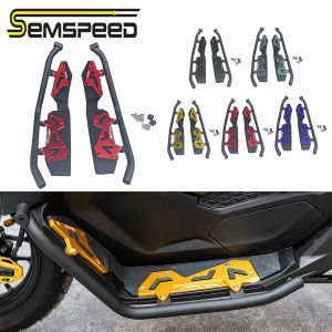 Motorcycle Front Footpegs Matting Footrest Crash Guard Bar Protection For Honda ADV160 ADV 160 2022-2024