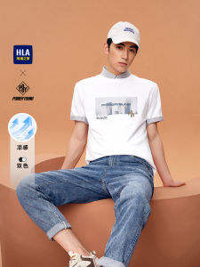 Áo Thun Nam Cổ Tròn Power Young Ice Sensation Mùa Hè 2024 Áo Thun Cotton Polyester Thường Ngày Thời Trang Thành Phố