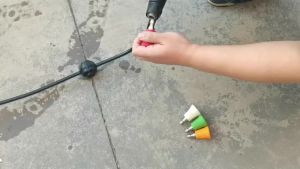 Pressure Washer Nozzle Jet Sprayer Tips With Upgraded Rubber Protector Cover 1/4" Quick Connect 035