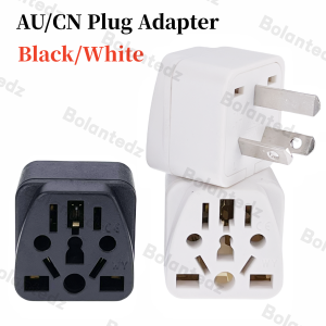 Australian/China/New Zealand Travel Adapter IEC Type I Plug US/EU/UK/Swiss/Italy/Japan To AU 3 Pin Power Converter 10A/250V