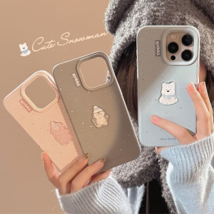 เคสโทรศัพท์ซิลิโคนน่ารักสำหรับ Apple 16 pro รุ่นใหม่ป้องกันการตกหล่น 3 มิติ ลายการ์ตูนสัตว์เล็ก ดีไซน์น่ารัก สำหรับผู้ชายและผู้หญิง