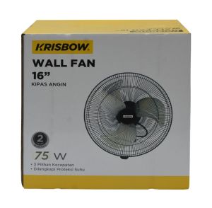 Krisbow 18 Inci Kipas Angin Dinding Industrial 90 Watt