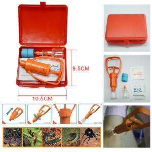 Snake Bite Kit & Venom Extractor Suction Pump: Essential First Aid for Hiking, Backpacking & Camping