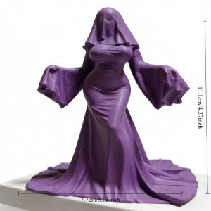 Cute Ghost Girl Statue - Fashion Spooky Home Decor for Living Room Porch Indoor & Outdoor Unique Collectible Figurine