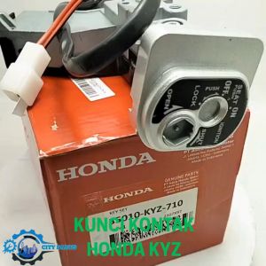 KUNCI KONTAK SET KYZ HONDA SUPRA 125 HELM IN KARBU KABEL 2 KUALITAS ASLI KONCI KEY SET GEMBOK