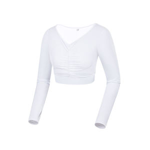 TTYGJ | Lightweight Breathable Sun Protection Shirt Ice Silk Lace Mesh High Waist