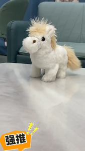 《SG STOCK》★ Realistic Robot Pony 2026 Year of Horse Zodiac plush toys lunar Chinese new year gifts★CNY Valentine’s day gift CNY