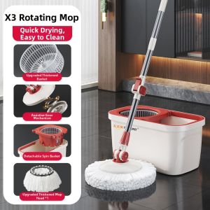 TEITEIRO | Automatic Water Extraction Mop Easy for Lazy People