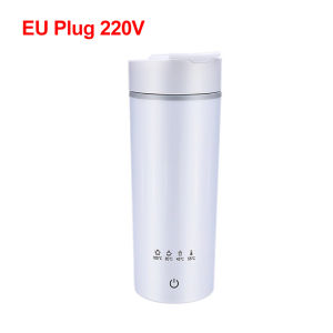 Electric Kettle Portable Electric Kettle Tea Coffee Kettle Travel Fast Boil Water Smart Temperature Thermal Cup Thermo Bottle
