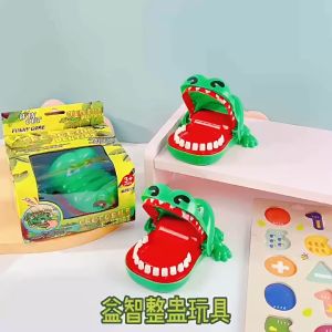 Crocodile Bite Fingers Prank Toys Crocs Snapping Finger Games Crocodiles Bitting Hand Lucky Toy / Buaya Gigit Jari