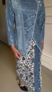 Kebaya anak model Arumy PAYET bahan Brokat terbaru