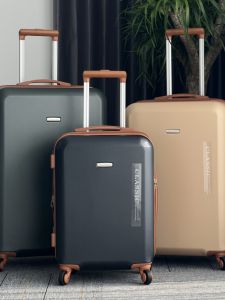 High Quality Silent Wheel Luggage Student Password Box Check-In Bag with Expansion Travel Suitcase for Men And Women Leather Box