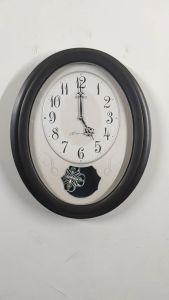 100% ORIGINAL SEIKO Melodies in Motion Brown Wooden Wall Clock QXM606 (QXM606N) [Jam Dinding Muzik Bunyi]