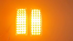 12V Ambulance Body Blinkers 3"x7" Emergency Vehicle Lights