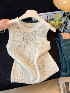 CHOEFULYN | Lace Floral Hollow-out Light Breathable Tank Top