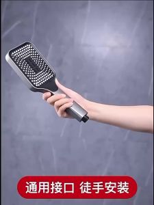 Kinghouse ฝักบัวอาบน้ำ ฝักบัวแรงดันสูง ปรับได้ 3 โหมด ฝักบัว ชุดฝักบัวอาบน้ำ สีเงิน MA-F-022S