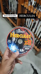Senar Pancing PE HERCULES Duraflex X8 Multicolour 100m Conecting