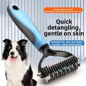 TAOKOU | Pet Hair Removal Pet Detangler Pet Brush