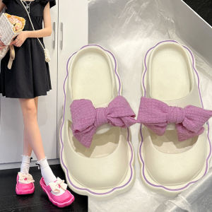 รองเท้าแฟชั่นเกาหลี แฟชั่นมาก 5 สี พื้นฐาน บางสน รองเท้าสวม รองเท้าแตะ รองเท้าแตะสวมเกาหลี รองเท้าแฟชั่นผู้หญิง ราคาใช้จ่าย 1,295 ฿