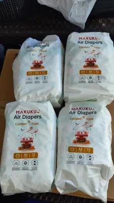 Makuku Air Diapers Comfort Fit Medium Tape 48pcs