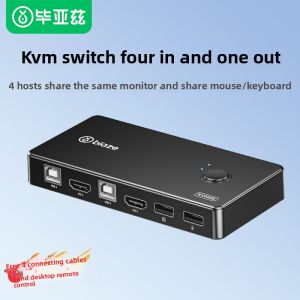 biaze | 2/4 Input 1 Output HDMI KVM Switch