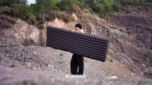 BISINNA | BISINNA 9.0 High R-value Inflatable Sleeping Pad Ultralight 20D Nylon Air Mattress for Outdoor Hiking Backpacking Camping