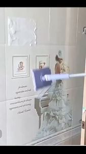 【ส่งใน24 ชม】Multi functional automatic cloth gripping mopไม้ถูพื้นดัก ฝุ่นพื้นสะดวกสำหรับการทำความสะอาดอย่างรวดเร็วไม้ถูพื้นWet paper disposable mop