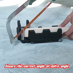 2 In1 Mitre Measuring Angle Cutting Tool / Miter Saw Protractor Tool / Bevel And Mitre Box / 85-180°Angle Finder