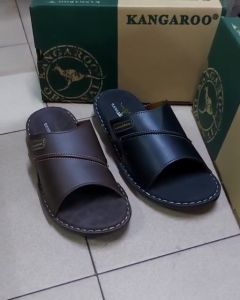 ( KANGAROO ) ORIGINAL / MENS GENUINE LEATHER / CASUAL SANDAL