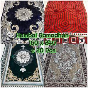 Karpet Turkiye 200 x 150 cm || ambal lipat mewah oleh oleh umroh/haji