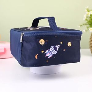 Túi giữ nhiệt đựng đồ ăn trưa túi đựng cơm văn phòng lót bạc cầm tay cute dễ thương chống thấm nước cách nhiệt TGN02