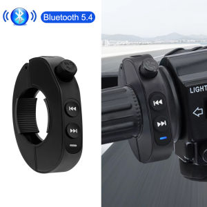 Kebidumei | Wireless Bluetooth Remote Controller Media Button Car Motorcycle Bike Steering Wheel Music Play for IOS Android Phone Tablet