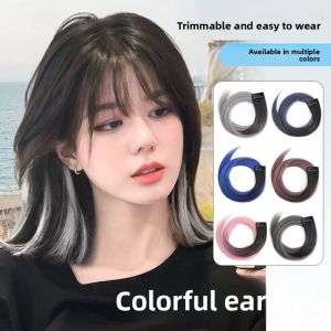 JUZITING | Colorful Highlighted Hair Extension Clips for Women