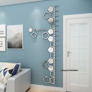 3D Acrylic Mirror Self-Adhesive Wall Stickers