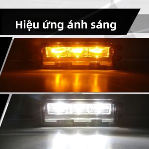 Đèn Sương Mù LED Đèn Chạy Ban Ngày DRL Công Tắc Dây Chống Nước Cho Toyota Tacoma 2024 SR SR5 TRD Sport PreRunner Tăng Khả Năng Hiển Thị