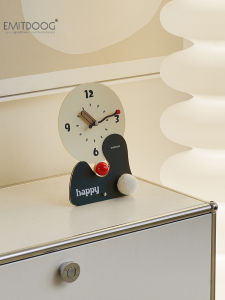 Modern Simple Style Living Room Entrance Hall Table Clock Decorative Accessories TV Cabinet Decoration Home Desktop Ornaments