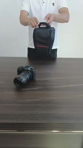 Hot DSLR Camera Bag For Canon EOS 4000D M50 M6 200D 1300D 1200D 1500D 77D 800D Camera Case Shoulder Bag Soft Padded Backpack