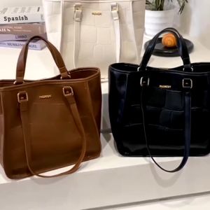 Tas Selempang Wanita Tote Bag Import Tas Jinjing Fashion Kulit Croco Premium