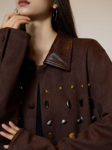 Fashionalbe Quirky Beaded Jacket Light Luxury Design