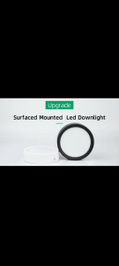 NAVIGATE Aluminium Casing Surface Downlight Round White Black LED Wall Celling Light Lamp Home