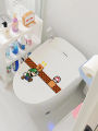 Mario Cartoon Bathroom Toilet Lid Decorative Waterproof Sticker Creative Cute Bathroom Decoration Cover up Ugly Paintings. 